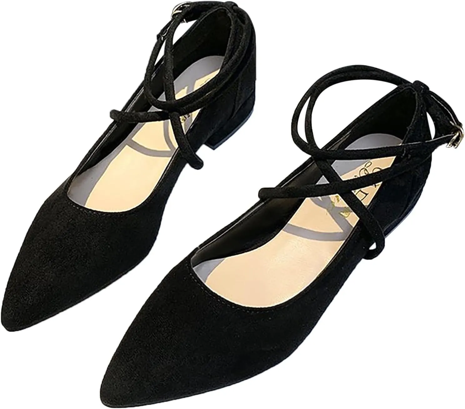 Women's Pointed Toe Slingback Flats Dressy Closed-Toe Bridal Shoes Comfortable Work-to-Wedding Flats Office & Evening Wear