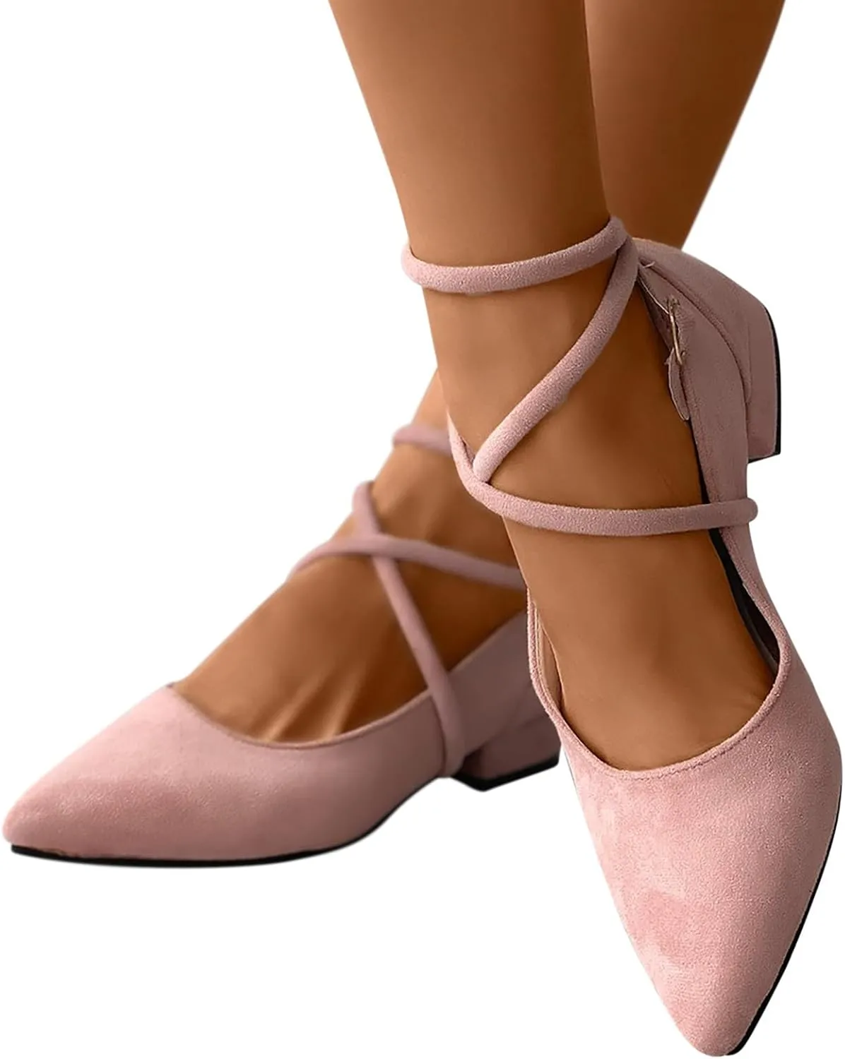 Women's Pointed Toe Slingback Flats Dressy Closed-Toe Bridal Shoes Comfortable Work-to-Wedding Flats Office & Evening Wear