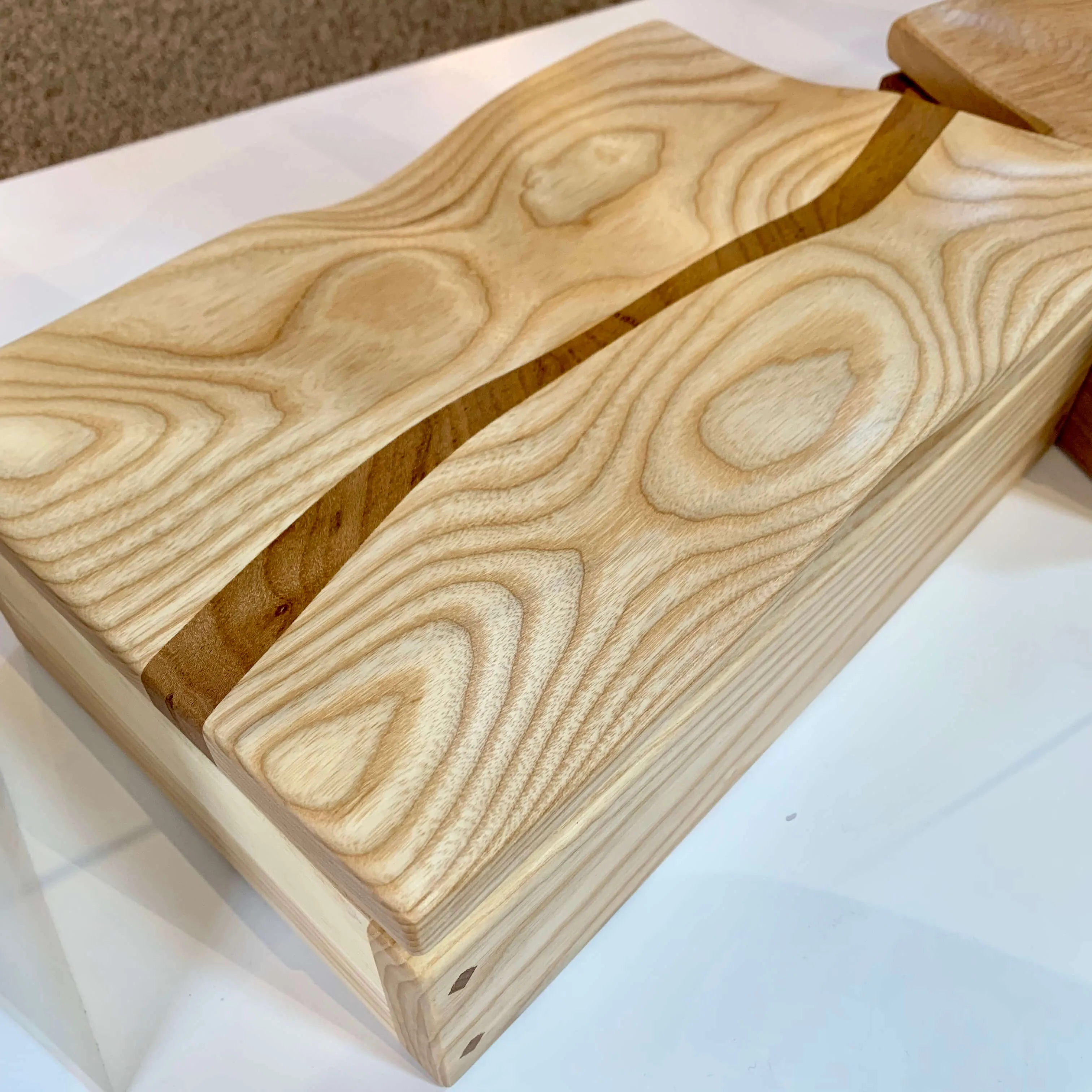 Wooden Wave Jewellery Boxes