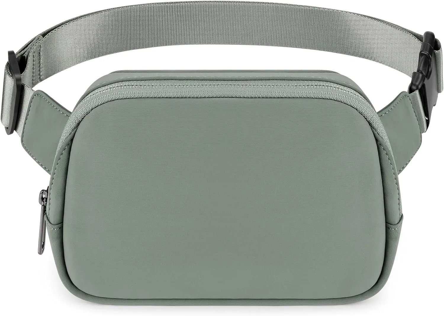 ZORFIN Belt Bag for Women Men Fashionable Crossbody Fanny Packs for Women with Adjustable Strap for Hiking Running TravelGray